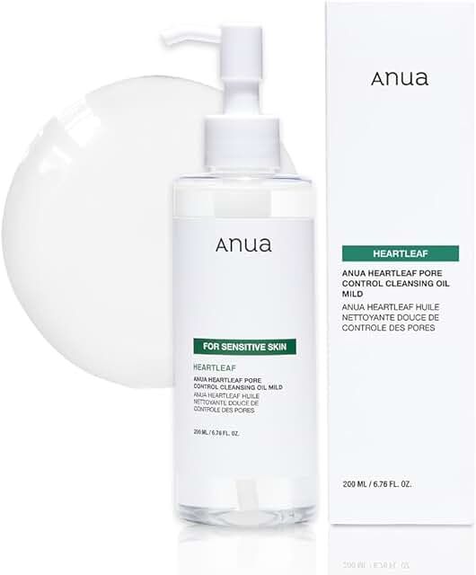AUNA HeartLeaf Pore Control Cleansing Oil 200ml (for sensitive skin)