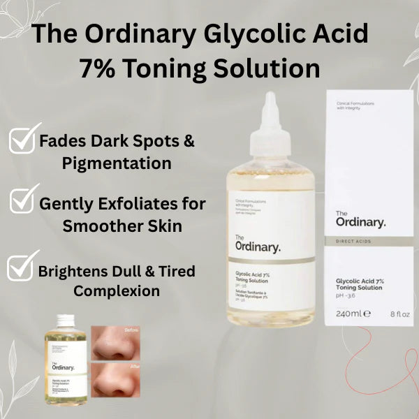 The Ordinary Glycolic acid 7% Toning Solution 240ml
