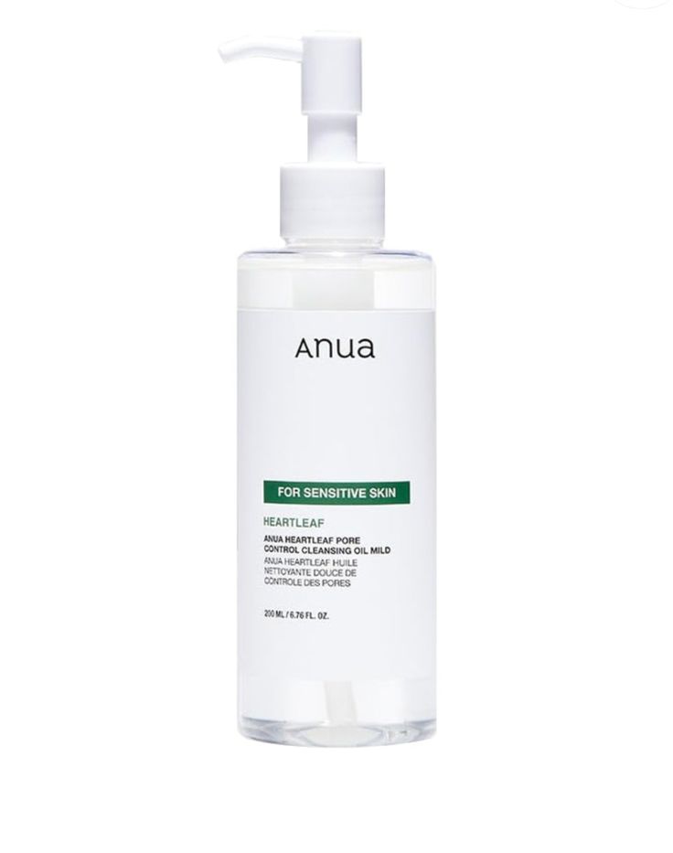 AUNA HeartLeaf Pore Control Cleansing Oil 200ml (for sensitive skin)
