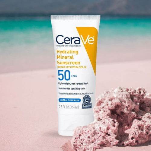 CeraVe Hydrating Mineral Sunscreen SPF 50