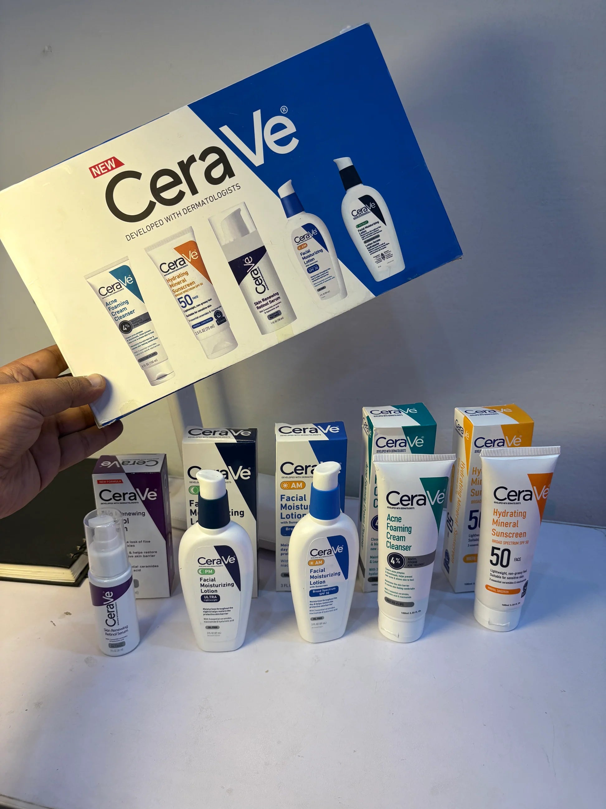 CeraVe Mineral Facial 5 IN 1 Kit ( Your Daily Skin Care)