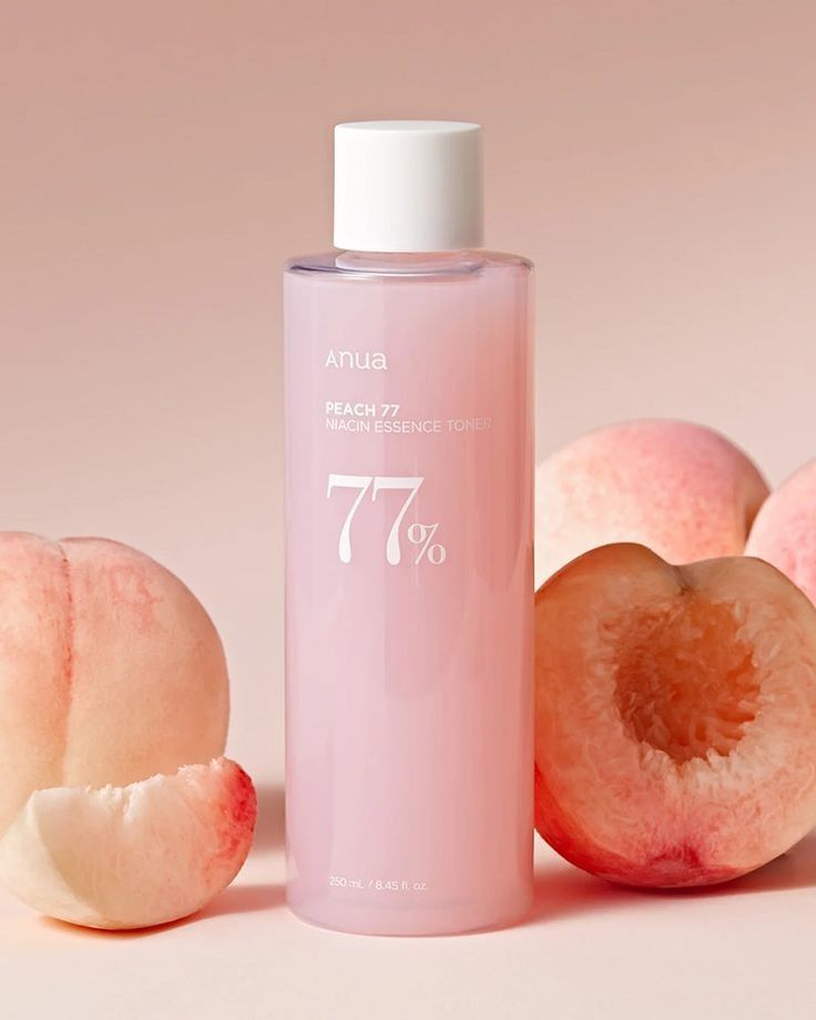 AUNA Peach 77% Niacin Essence Toner 250ml (Jumbo size)