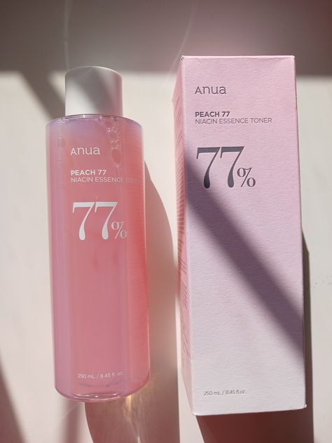 AUNA Peach 77% Niacin Essence Toner 250ml (Jumbo size)