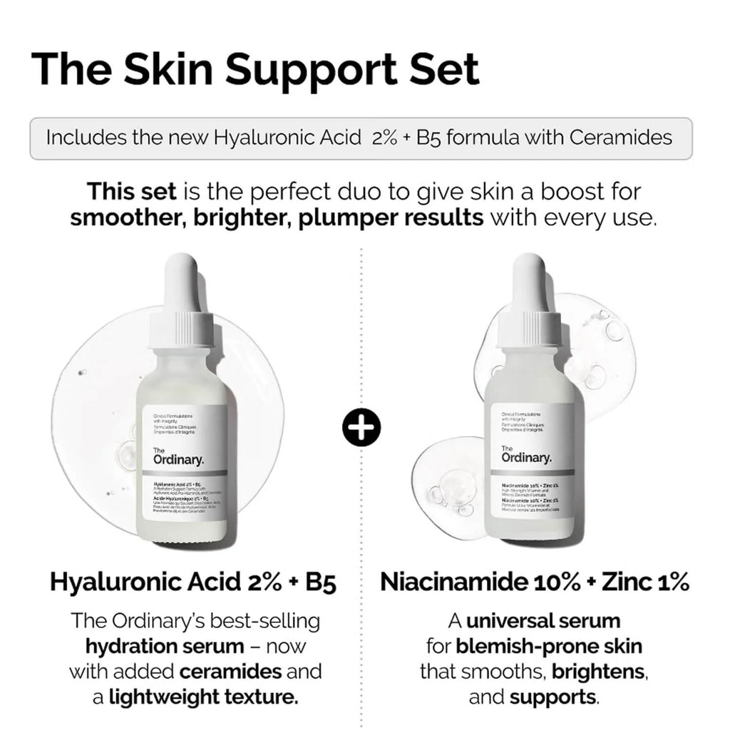 The Ordinary Skin Support Set
